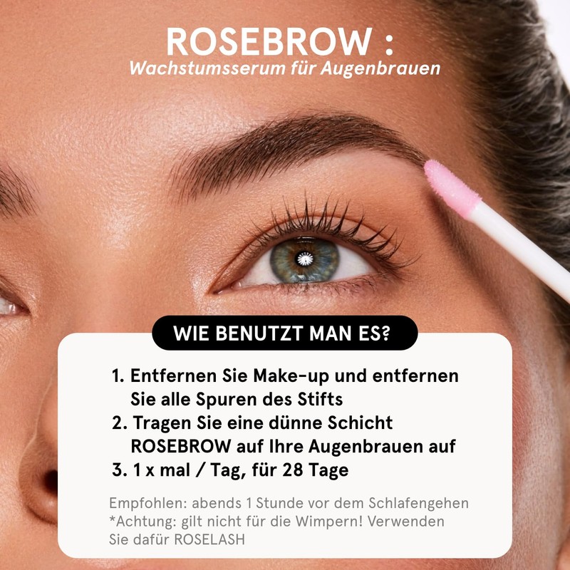 ROSEBROW Eyebrow Serum 6 Months