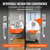 Adjustable Hole Space Reversible Entry Handle Set Square Front Door