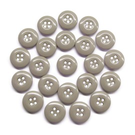 ButtonMode Industrial Pant Buttons (Fits Carhartt, Dickies, Red Kap Work Pants) Class A, B, C, Workshop Commercial Industrial Strength Buttons Measuring 17mm (11/16 Inch), Khaki Tan Beige, 22-Buttons