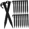 KOMBIUDA 50pcs Heavy Duty Camping Stakes Outdoor Tent Pegs Ends