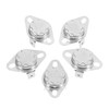 Outanaya 5pcs Thermal Control Switch Normally Closed Temperature Thermostat for