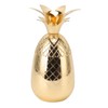 Cocktail Shaker Pineapple Shape Stainless Steel Polished Smooth Surface 500ml