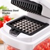 14/15-in-1 Multifunctional Vegetable Chopper with Container and Stainless Steel Blades
