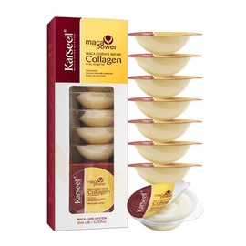 Karseell Collagen Hair Mask 12ml Pack of 8 Maca Essence Hair Mask Deep Repair for Dry and Damaged Hair All Hair Types