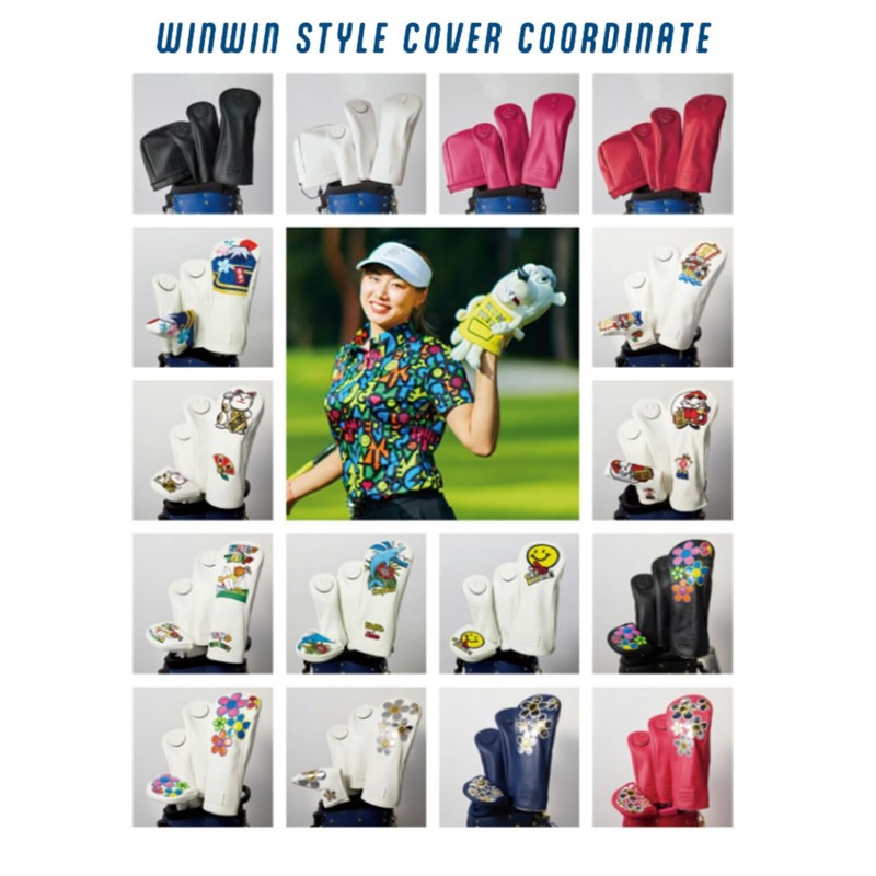 WINWIN STYLE WINWIN-WINN STYLE ALOHA SHARK HEADCOVER FOR DRIVER HC-408
