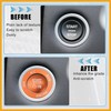 Partuto Engine Start Stop Button Cover Kit One Click Push