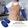 Healifty 1 Pair Waterproof Oilproof Arm Sleeves Covers Oversleeves Sleevelets