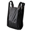 Ultra Strong Trash Bags, Black, Easy-Tie Handles, Leak Resistant (4