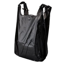 Ultra Strong Trash Bags, Black, Easy-Tie Handles, Leak Resistant (4 Gallon (Pack of 100))