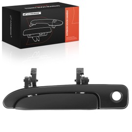 A-Premium Front Left Driver Side Exterior Door Handle with Keyhole Compatible with Ford Crown Victoria 1992-2011 & Mercury Grand Marquis 1992-2011, Marauder 2003-2004, Textured Black