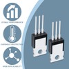 Innfeeltech 10 Pcs MOSFET Transistors IRF4905 74A 55V Field Effect