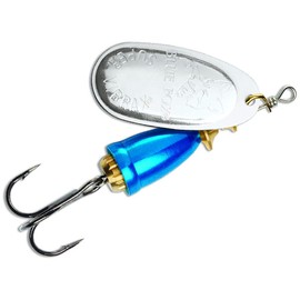 Rapala Blue Fox Classic Vibrax 01 Plated 1/8 (Silver/Chrome Blue, Size- 2.38)