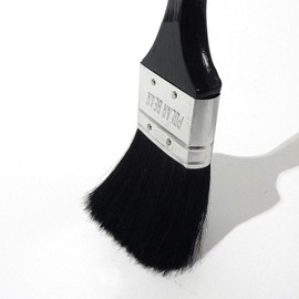 Hake City Duster Brush 356 Raster Blended Hair (Black Pig Hair, Black Horse Hair, Nylon Hair), 2 Inches (50 mm) 1 Piece