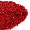 Diamantina Fina Decorativa para Manualidades, Brillante 50 gramos (Rojo)