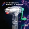 Hand Crank Driven Electricity Generator Mechanical Emergency Power Supply