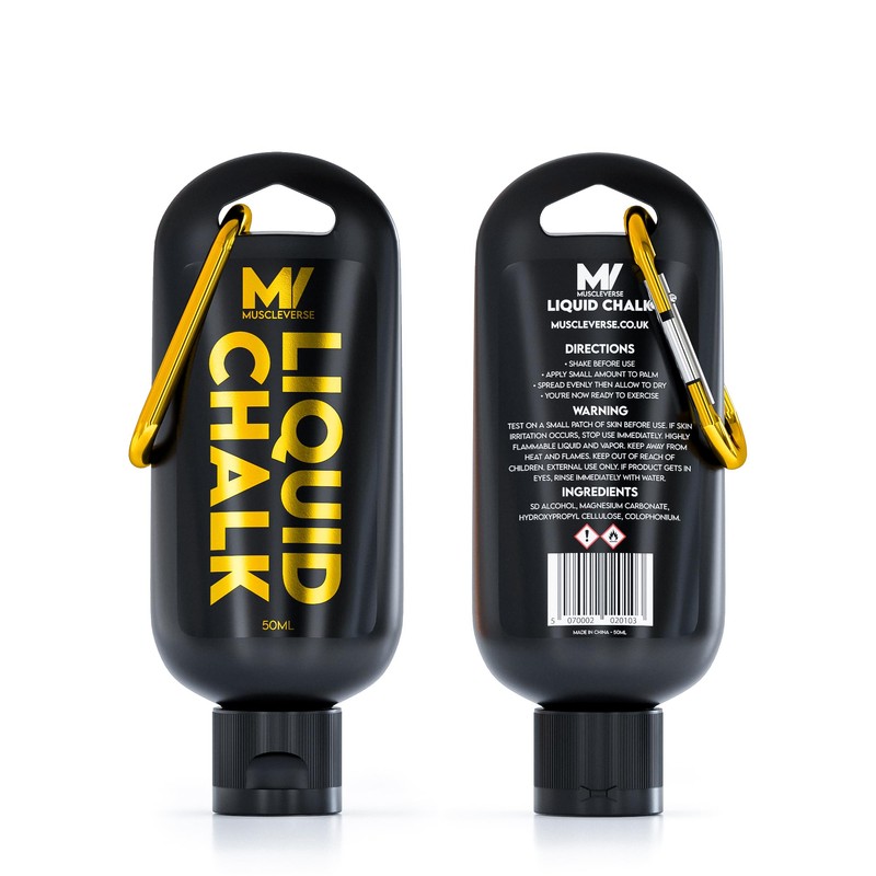 LIQUID CHALK by Muscleverse | Improved Grip | Sweat-Free Hands