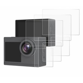 Savvies Screen Protectors for Akaso Brave 4 Pro Ultra Transparent Pack of 6