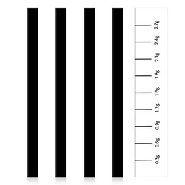 Fuyoooo 4 Pcs Tungsten Weighted Tape Tungsten Tuning Tape Self Adhesive Tungsten Tape for Paddles Edge Increase Power and Swing Speed