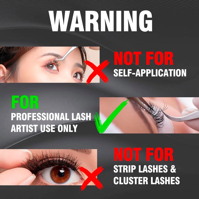 KOLYBEL Eyelash Extension Glue / 7-8 Weeks Retention/0.5-1 Sec Drying