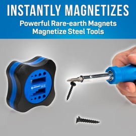 Jonard Tools MAG-100 Magnetizer and Demagnetizer Tool for Magnetizing Screwdrivers, Screws, Drill Bits, Tool Bits, Nut Drivers, Tweezers, or Other Metal Tools