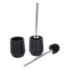 2Pcs Toilet Brush Robust Lockable Threads Efficient Safe Durable Material