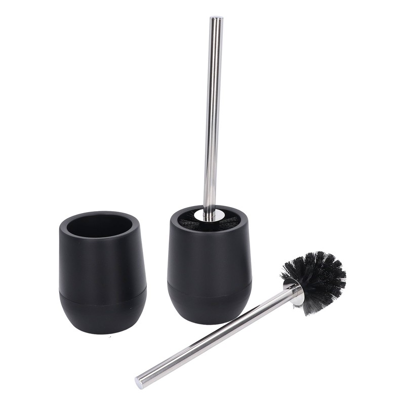 2Pcs Toilet Brush Robust Lockable Threads Efficient Safe Durable Material
