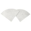 Jusmioke 9 Inch Marble Corner Shower Shelf for Bathroom, Shower
