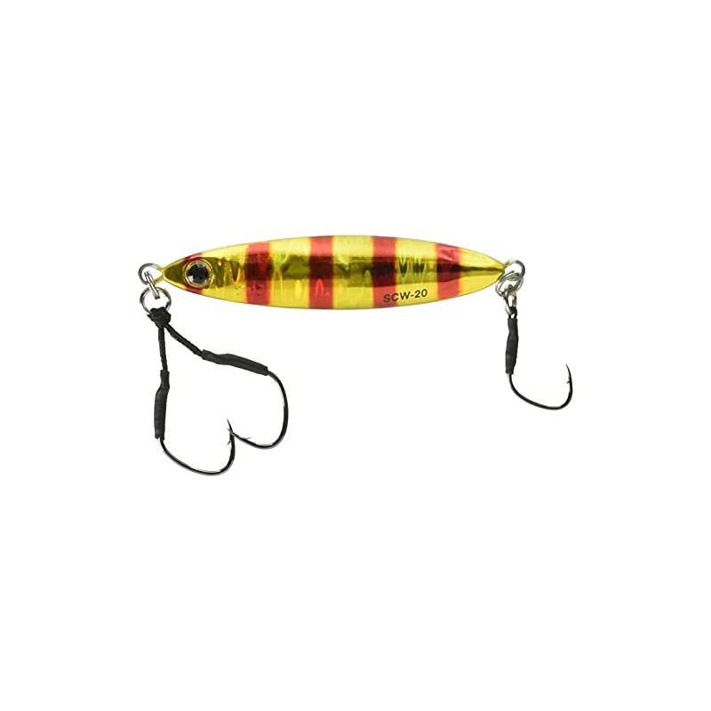 Palms MG-556 SCW-20 Metal Jig, Slow Bratt Cast, Wide 2.4