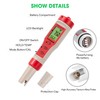 VIVOSUN 4-in-1 Digital pH Meter with pH/TDS/EC/Temp Function, 0-14.0 pH