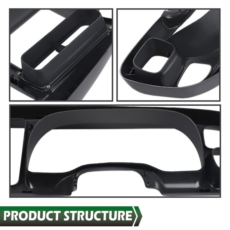GRAND ORANGE Dash Board Bezel Cover Dashboard, Compatible with Dodge