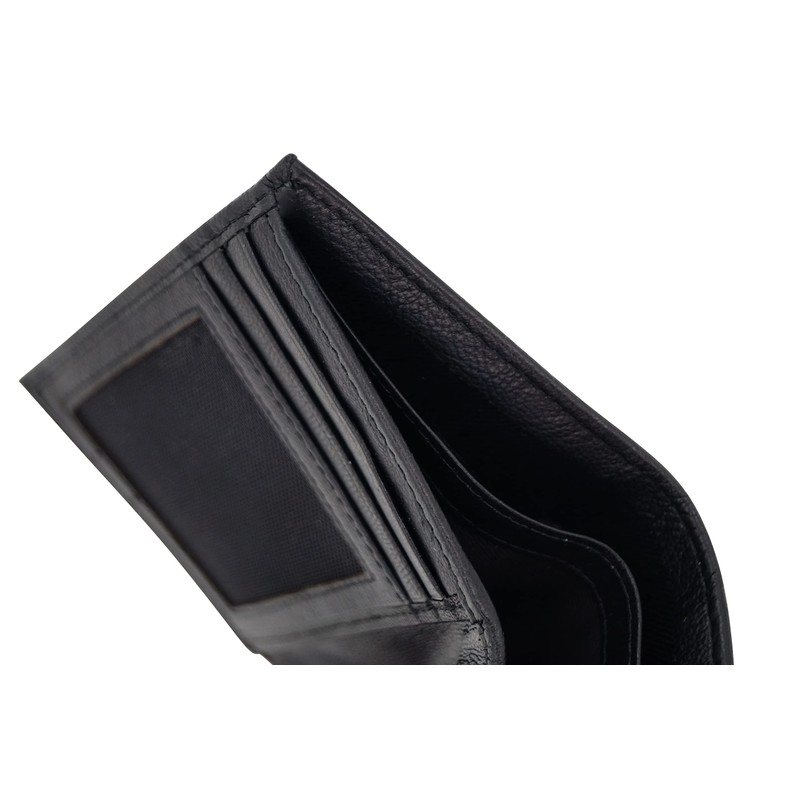 GERMANUS Lars the Classic Leather Wallet, black, Classic