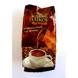 Laikou 100% Arabica Traditional Cyprus Greece Ground Coffee - 1 x 200g