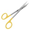 T/C Goldman Fox Scissor 5" Curved Tungsten Carbide Gum Tissue