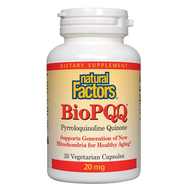Natural Factors Biopqq 20 Mg, 30 CT