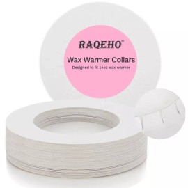 RAQEHO 왁스 냄비용 RAQEHO 목걸이 - 제모용 14온스 워머 멜팅 포트용 50PCS 일회용 코팅 종이 보호 클린 칼라 Wax Melting Pot Necklace for RAQEHO - 14oz Warmer for Hair Removal with 50PCS Disposable Coating Paper Protective Clean Color