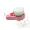 Minkissy 2pcs Facial Cleansing Tools Gentle Face Scrubber Soft Handle