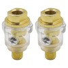 Tiardey 2pcs Mini Inline Oiler, for Air Tools 1/4 BSP
