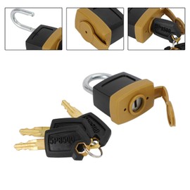 Topteng Padlock Pad Lock W/3 Keys Suitable for Caterpillar (CAT) 5P8500 246-2641