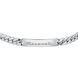 MASERATI Jewels JM222AVD06 Men's Steel Bracelet, Alloy Steel, No Gemstone