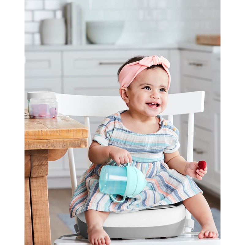 Skip Hop Sip-to-Snack, Teal/Gray