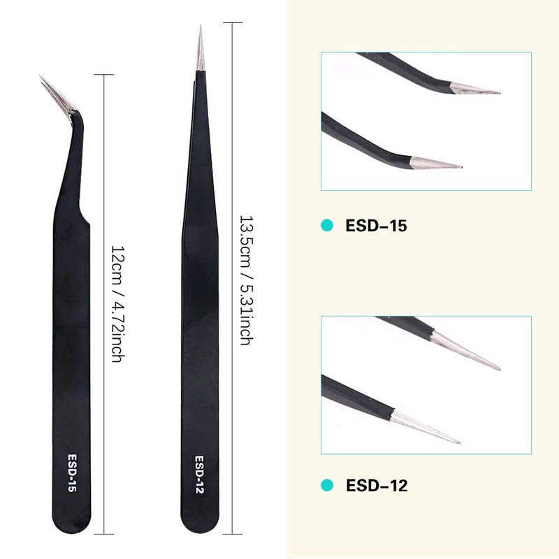 Swpeet 24Pcs Compatible for Gundam Modeler Basic Tools with Duty