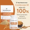 Real Mushrooms Real Mushrooms Cordyceps Capsules - Organic Militaris Extract