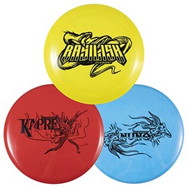 Divergent Discs Max Performance Disc Golf Starter Set Including Putter Midrange and Distance Driver