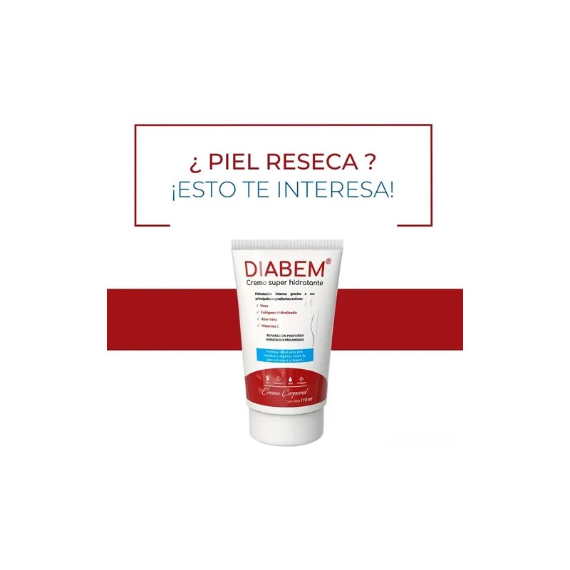 3 Diabem Crema Especial Para Diabético Hidratante 110ml