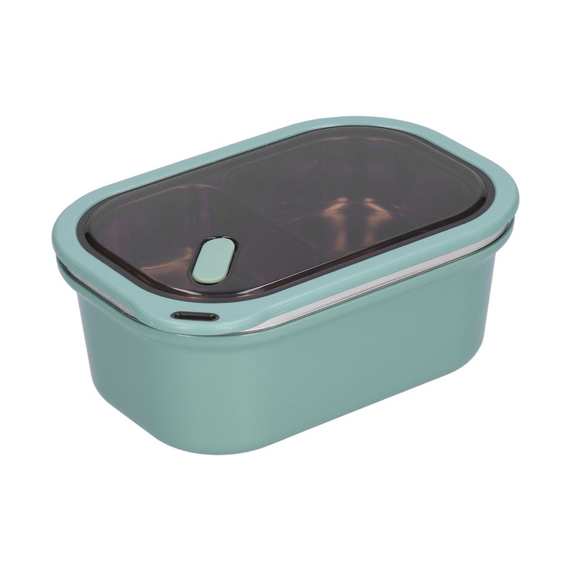 1.2L Stainless Steel Bento Box Doublelayer LeakProof Sealed Food Container