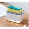 WANGCL Dish Soap Dispenser for Kitchen 2 in 1 Soap