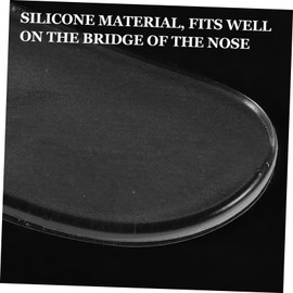 VICASKY 4Pcs Adjustable Glasses Nose Pads Comfortable Eyewear Nose Bridge Pads for Cycling Prevents Slipping Versatile Replacement Parts for All Glasses Styles