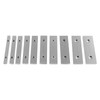 Accusize Industrial Tools 1/8'' Thickness 10 Pairs Precision Parallel Sets,