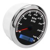 Diesel Tachometer, Tachometer Red Backlight for Car(black)