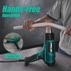 Heat Gun, PRULDE Variable Temperature Settings 122℉~1202℉ Fast Heat Hot